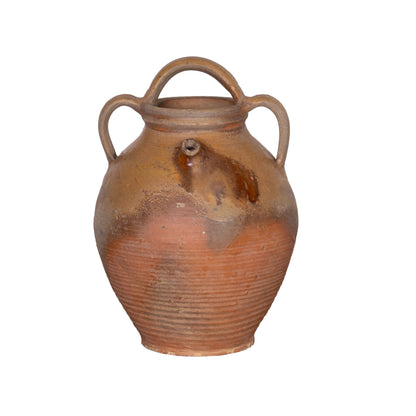 Antique French earthenware vessel from a collection sourced in L’Isle-sur-la-Sorgue, Provence