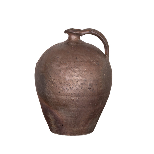 Antique French earthenware vessel from a collection sourced in L’Isle-sur-la-Sorgue, Provence