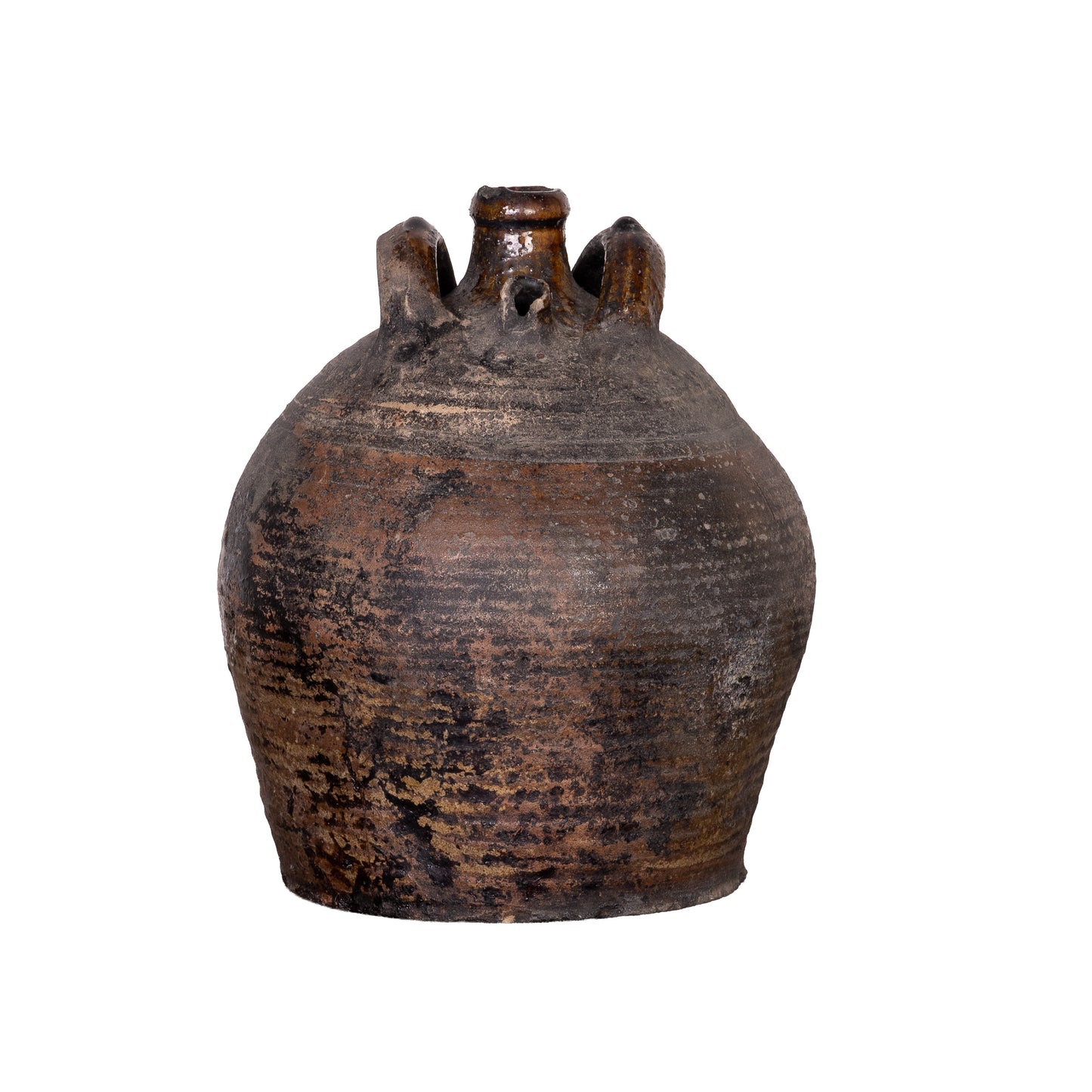 Antique French earthenware vessel from a collection sourced in L’Isle-sur-la-Sorgue Provence