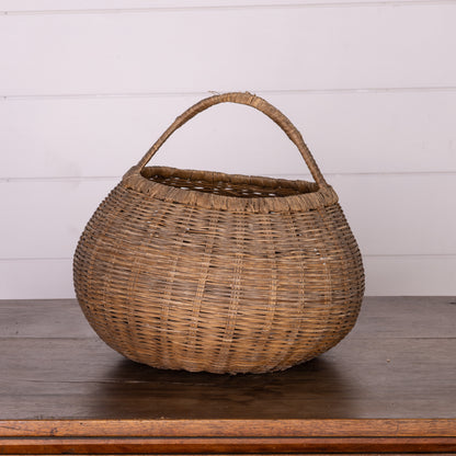 Vintage French Flower Pickers basket from Nyons in France