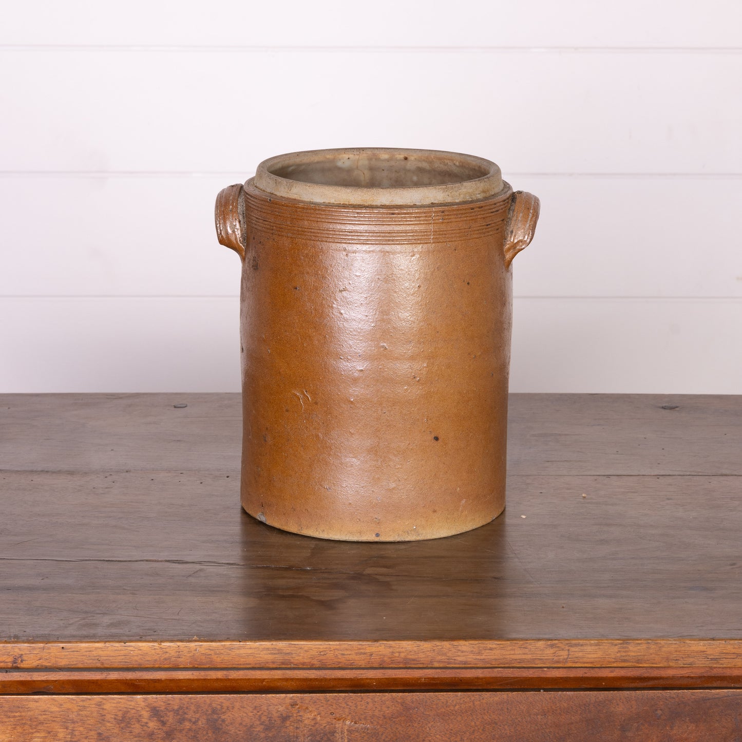 Antique French 19th Century Hand-thrown Terracotta Pot