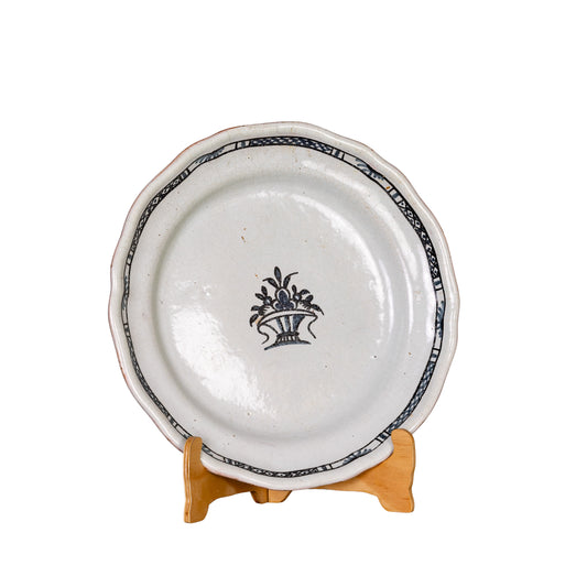 Beautiful Antique French hand painted Platter from carpenters