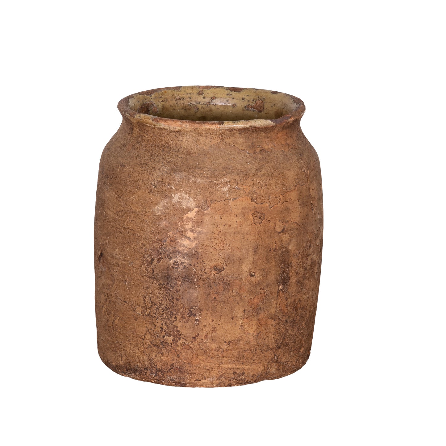 Antique French Earthenware confit pot from Provence