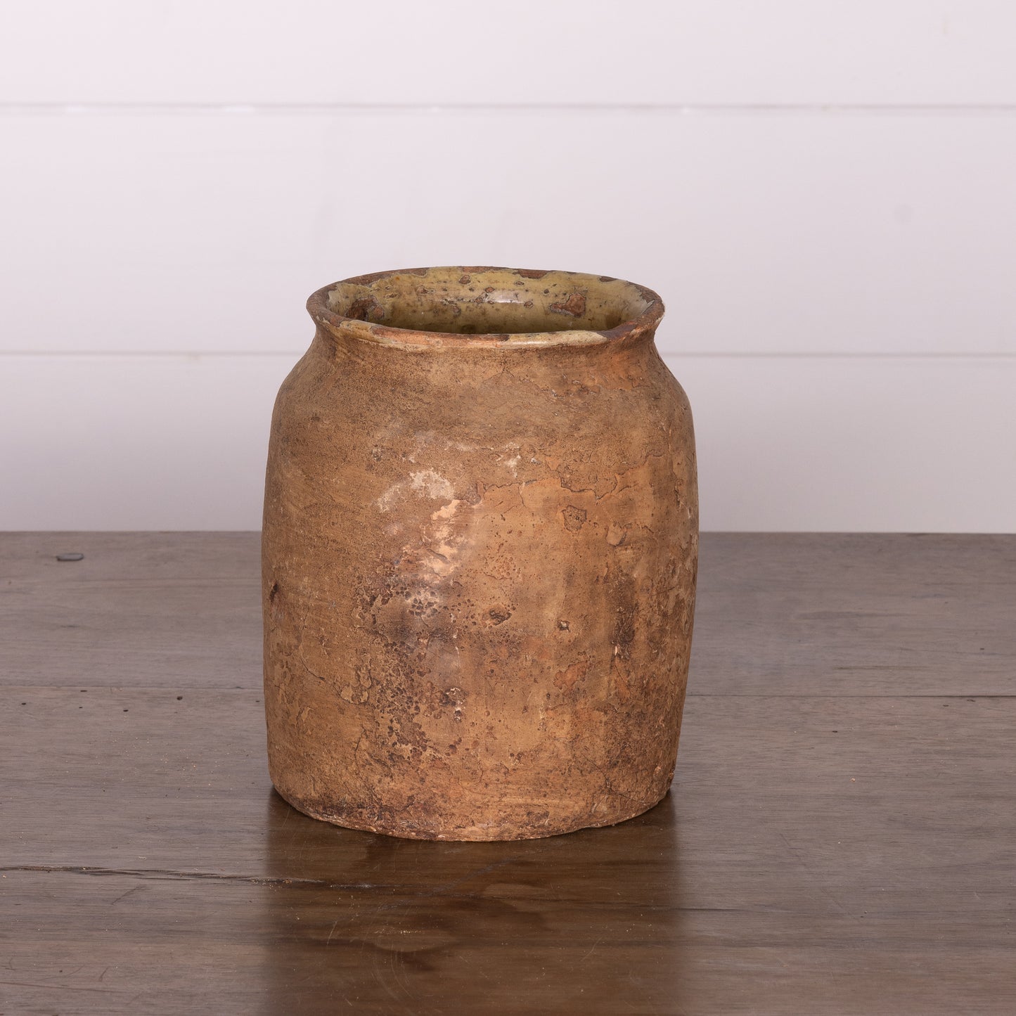 Antique French Earthenware confit pot from Provence