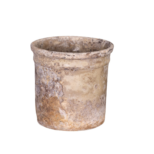 Antique French Earthenware confit pot from Provence