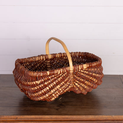 Vintage French Flower Pickers basket from Nyons in France