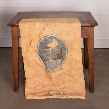 Vintage French Potato sack from Provence