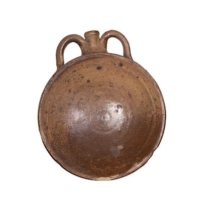 Antique French terracotta water carrier from Provence