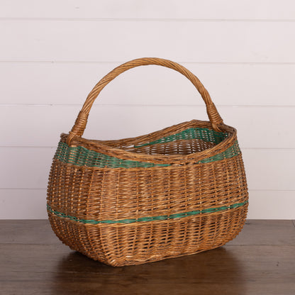 Vintage French Flower Pickers basket from Nyons in France