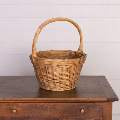 Vintage French Flower Pickers basket from Nyons in France