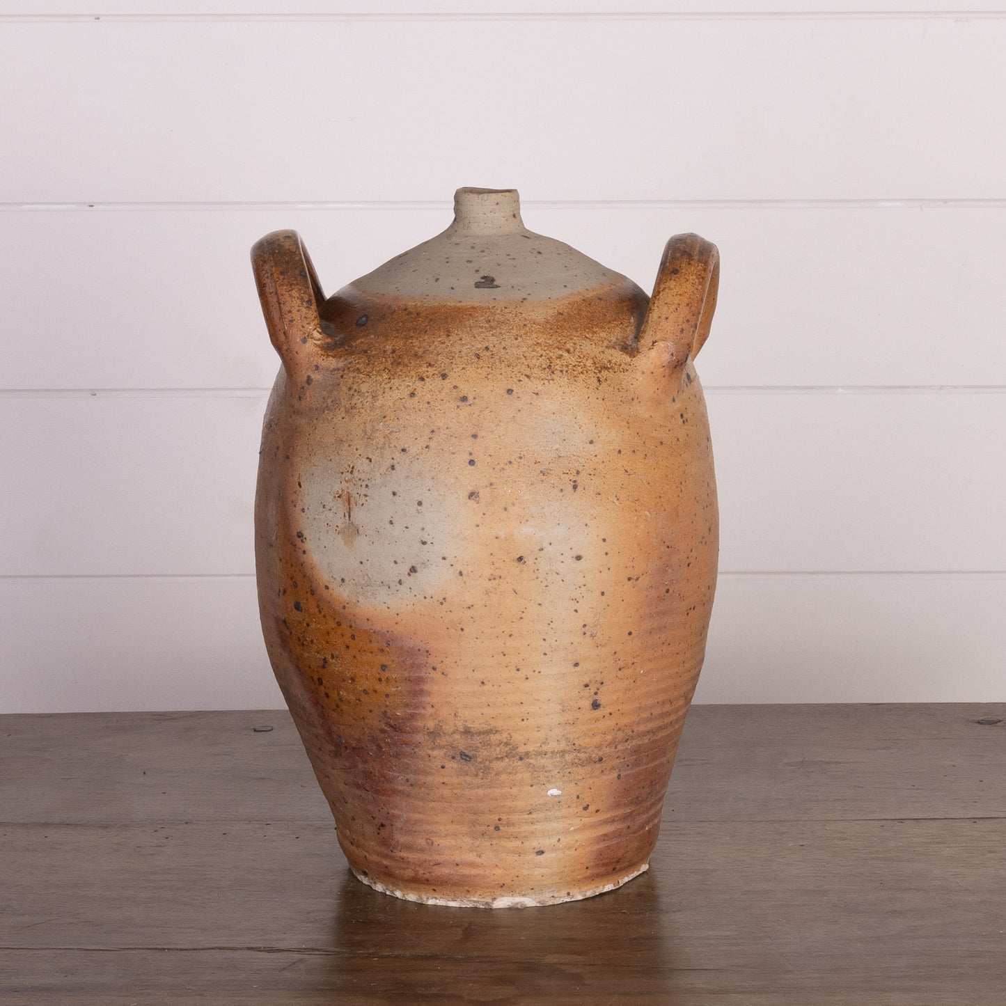 Antique French 19th Century Hand-thrown Terracotta Pot