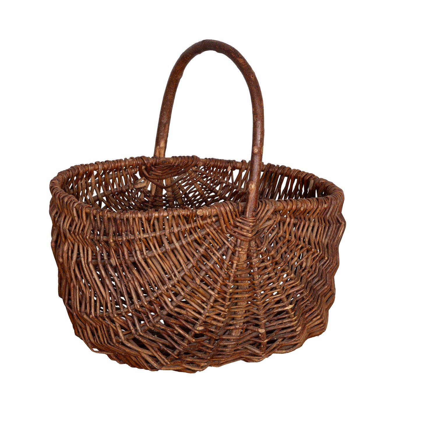 Vintage French Flower Pickers basket from Nyons in France