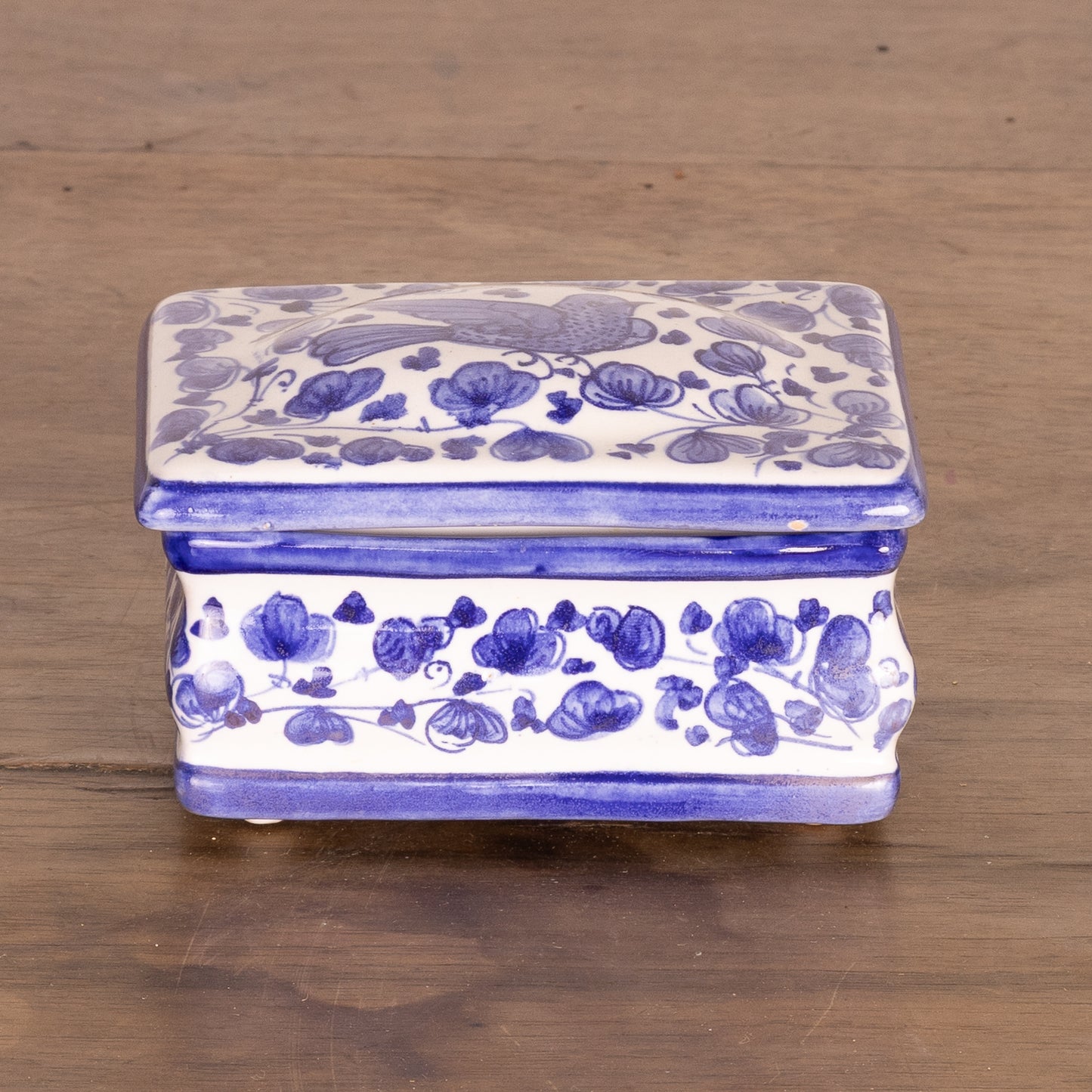 Vintage 'Petite' French Porcelain trinket box from Provence