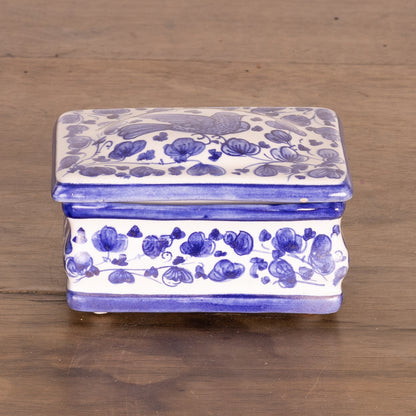 Vintage 'Petite' French Porcelain trinket box from Provence