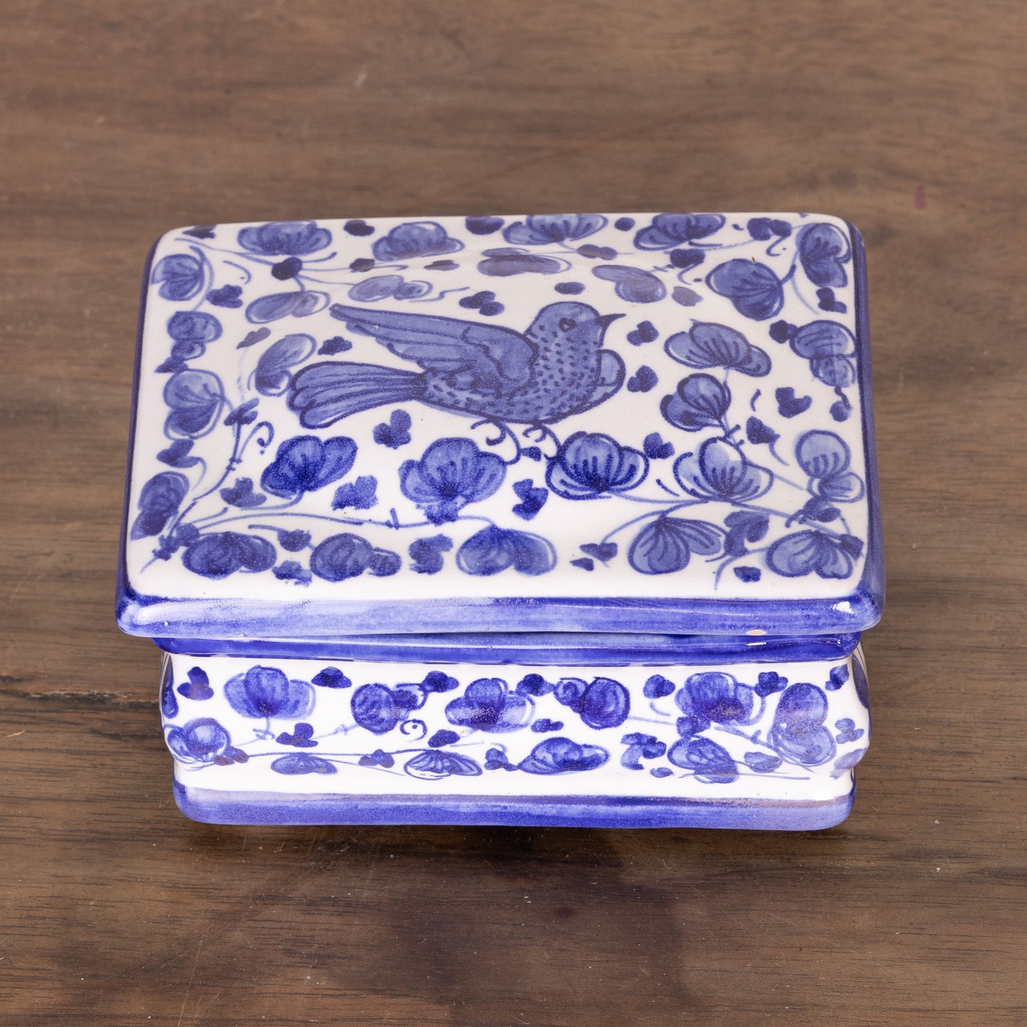 Vintage 'Petite' French Porcelain trinket box from Provence