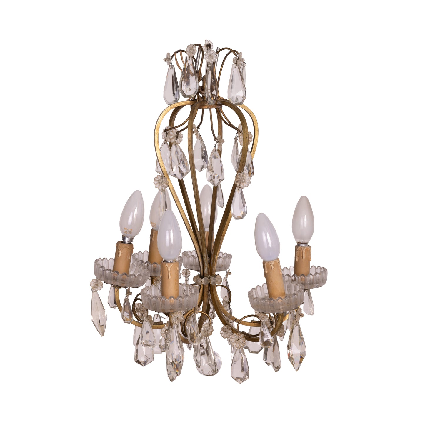 Beautiful Antique French 19th century chandelier from Provence