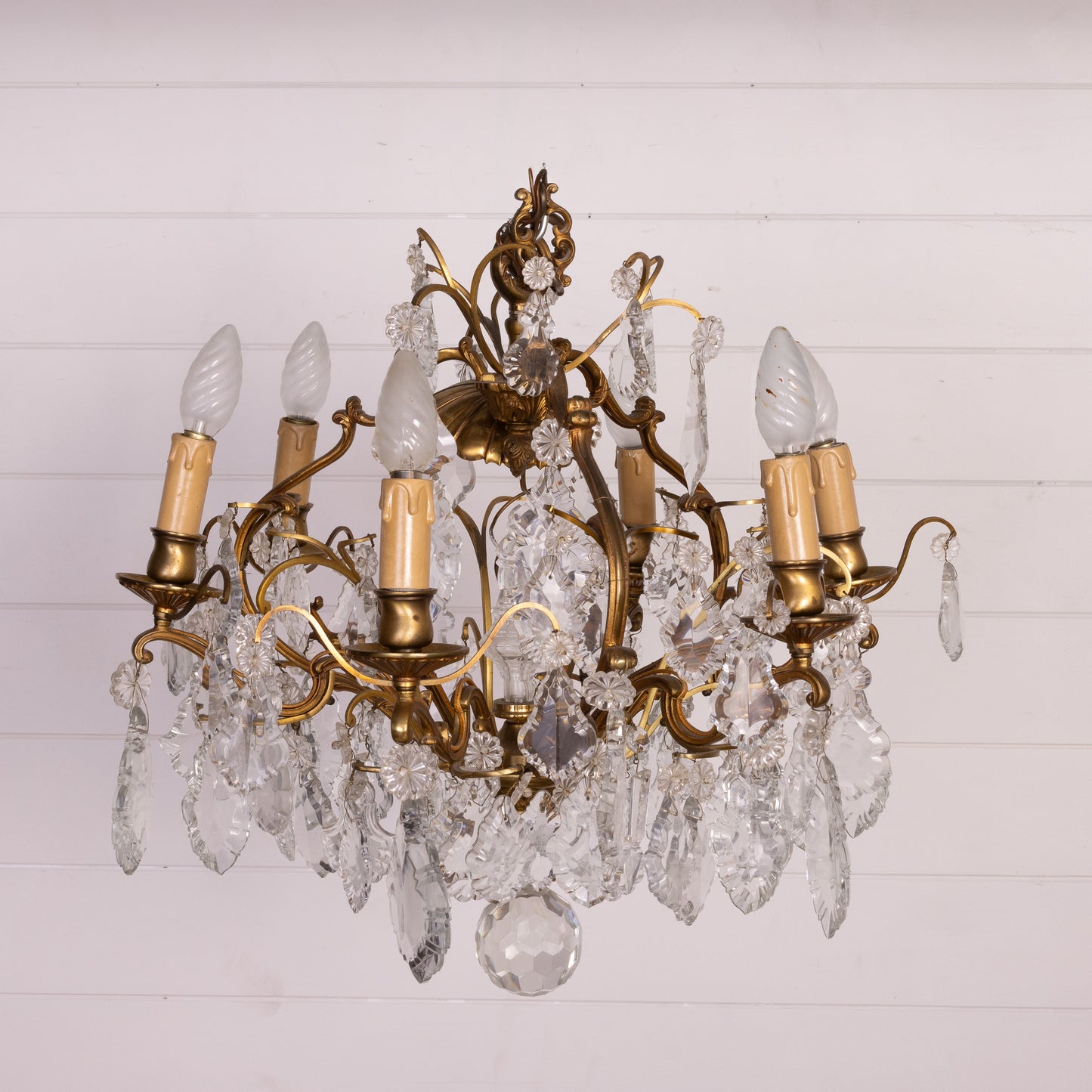 Beautiful Antique French 19th century chandelier from Provence