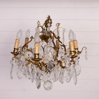 Beautiful Antique French 19th century chandelier from Provence