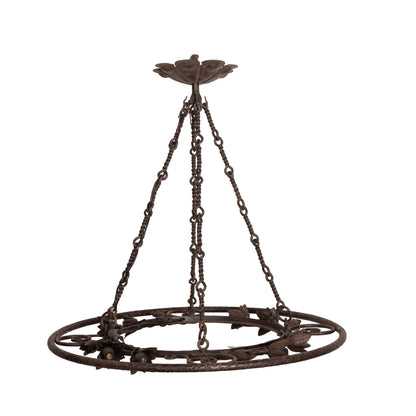 Vintage French wrought iron light from the French Alps