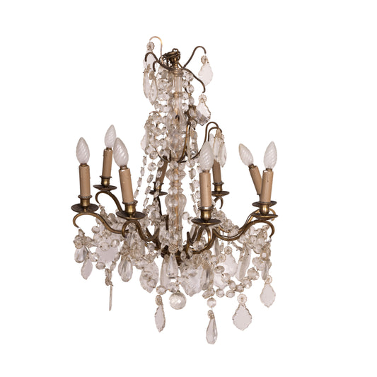 Beautiful Antique French 19th century chandelier from Provence