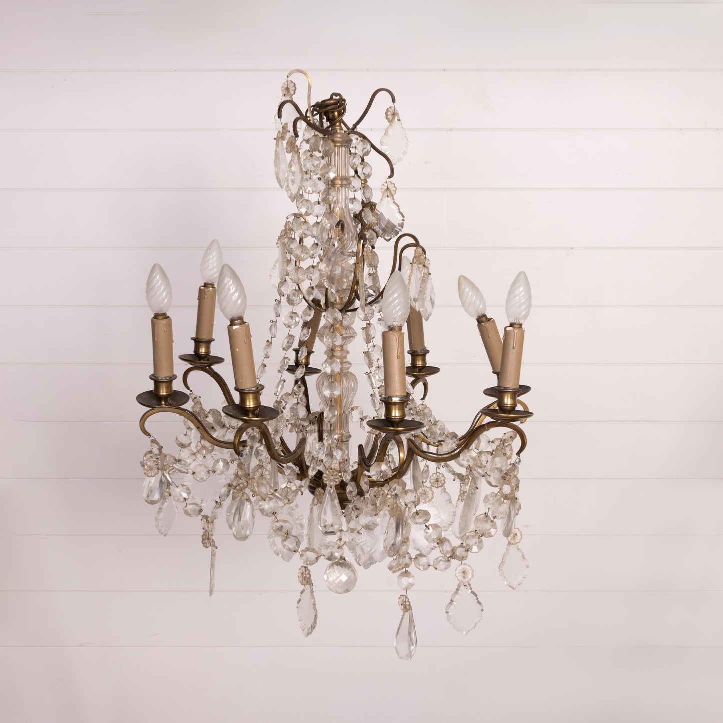 Beautiful Antique French 19th century chandelier from Provence