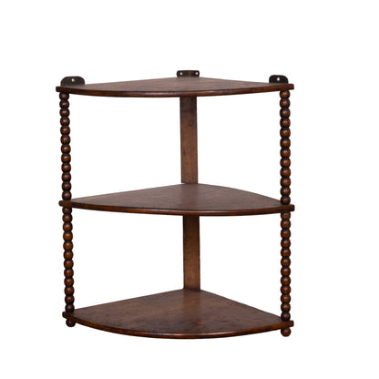 Antique French Corner shelf with 3 shelves from Provence