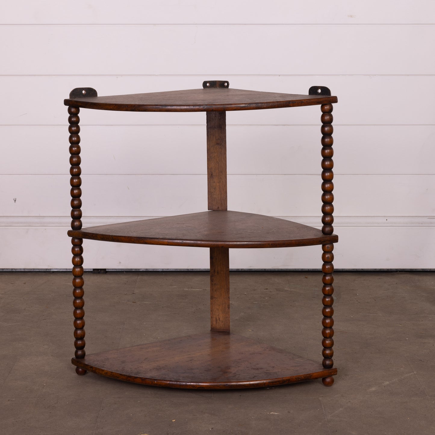 Antique French Corner shelf with 3 shelves from Provence