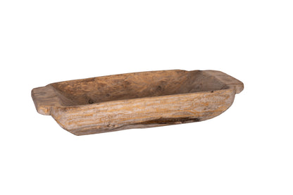 Lovely large Vintage French timber tabletop centrepiece trough from Provence