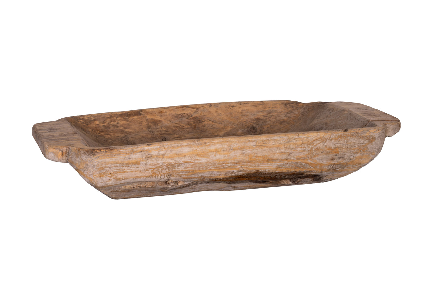 Lovely large Vintage French timber tabletop centrepiece trough from Provence