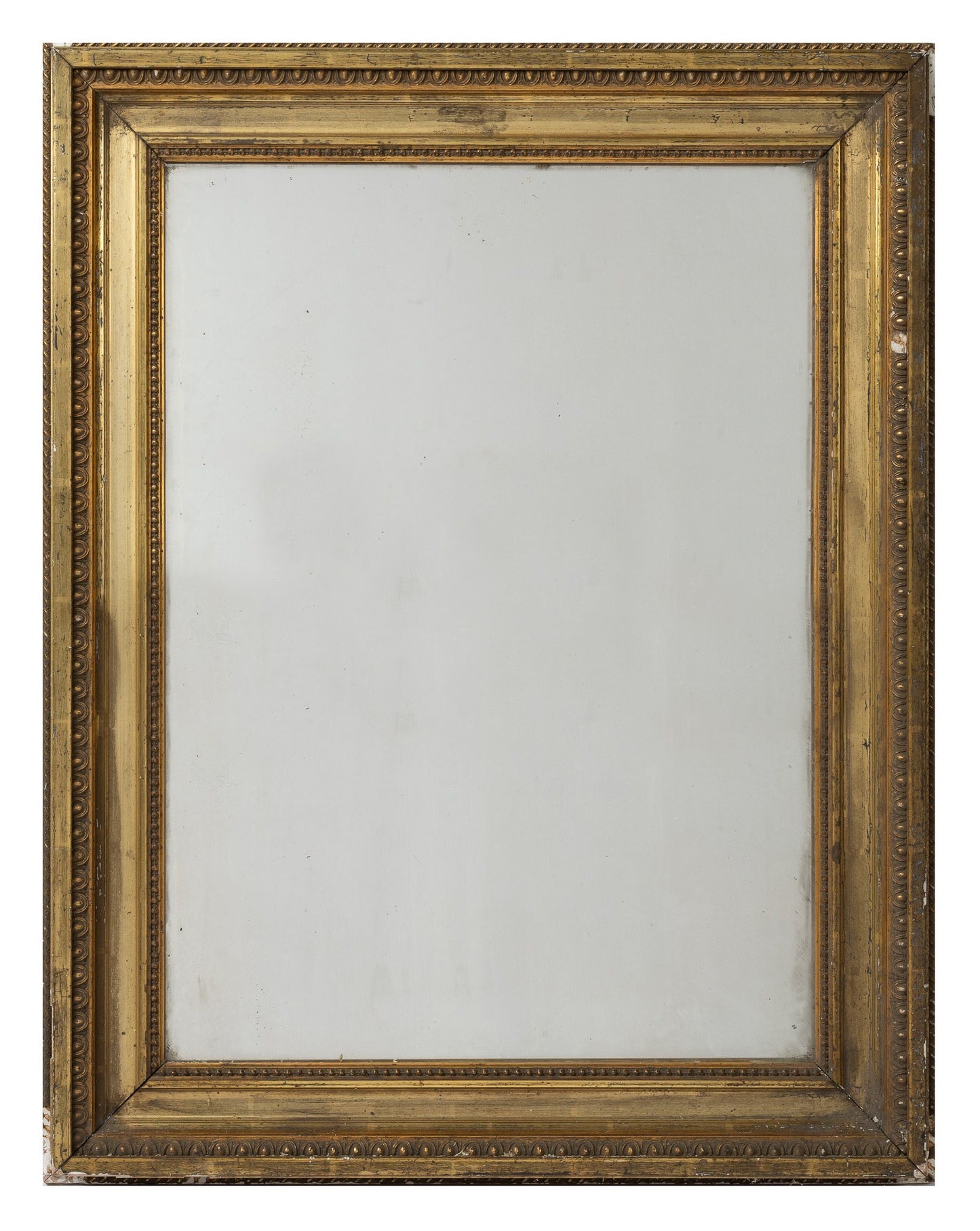 Antique French 19th Century Neo Classic rectangular mirror from Provence