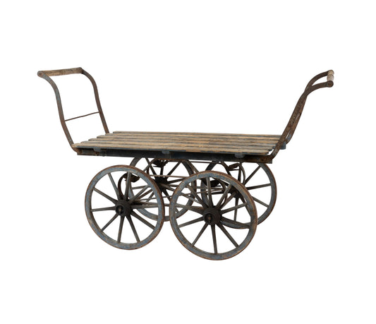 Fabulous vintage French market cart from Provence