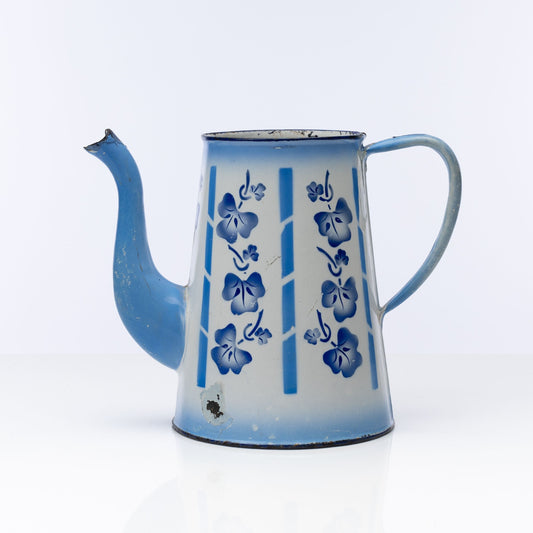 Vintage French Enamel jug from The French Alps