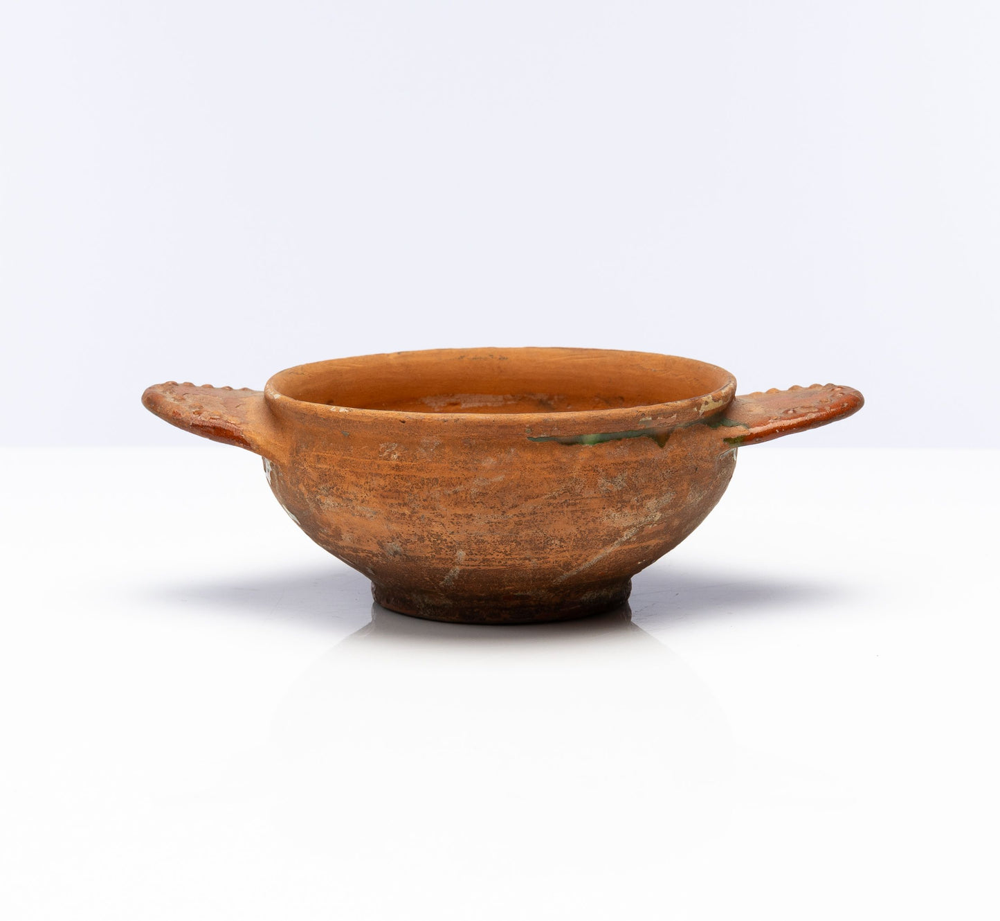 Antique French Terracotta bowl from the French Alps