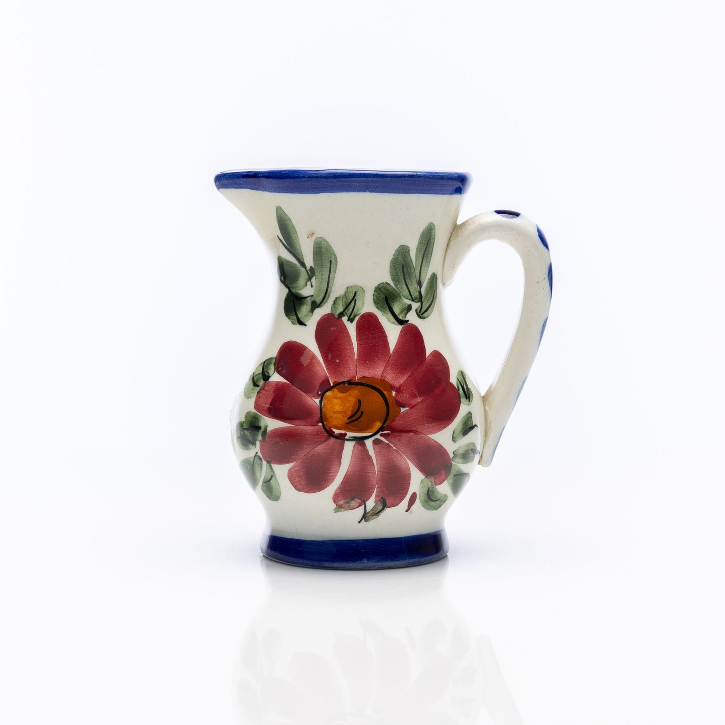 Vintage French hand painted Jug from The French Alps