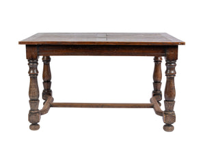 Incredible 19th Century Antique French oak table/desk from The French Alps
