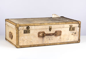 Gorgeous antique French "paris" trunk