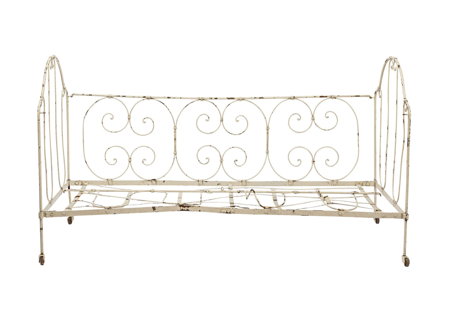 Vintage French cream day bed from Provence