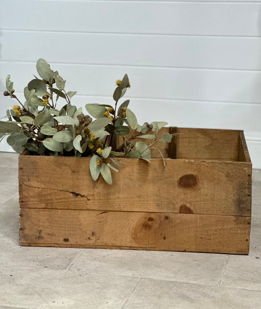 Vintage French Produce Box from the Alps